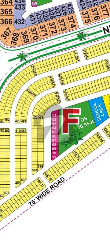 LDA City F Block Plot For Sale