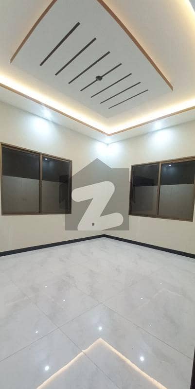 Brand New 400 Sq. Yd West Open Ground Floor House For Rent At Capital Society Sector 35A Society 33 Near By Rim Jhim.