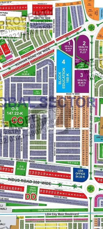 LDA City Lahore Cc Block 5 Marla Plot For Sale