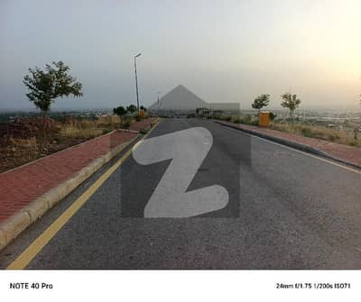Plot For Sale Sector F 10 Marla Street 3 Heighted Location Back Open minor extra land paid Bahria Enclave Islamabad