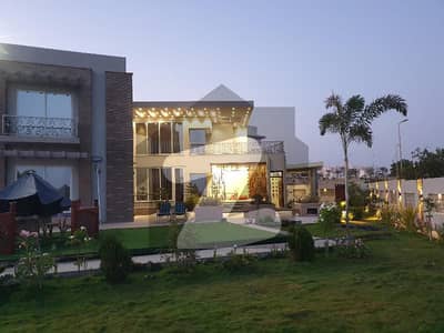 FURNISHED 2142 SQUARE YARD BRAND NEW HOUSE FOR SALE BHRIA TOWN KARACHI