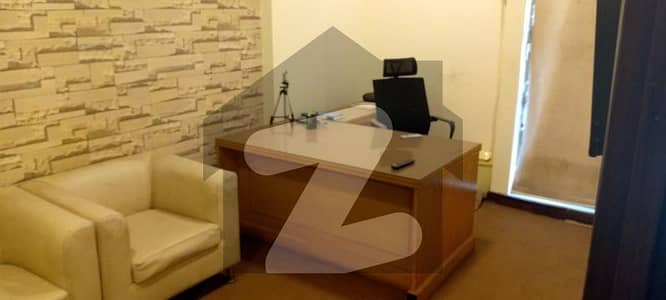 Sami Furnished Office For Rent Dha Phase 5 Badar Commercial 26 Street Front Entrance