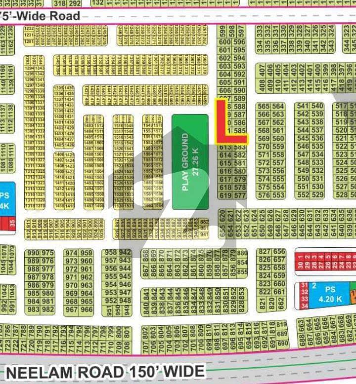 L-Block 10 Marla On Ground Plot For Sell L-Block 10 Marla On Ground Plot For Sell