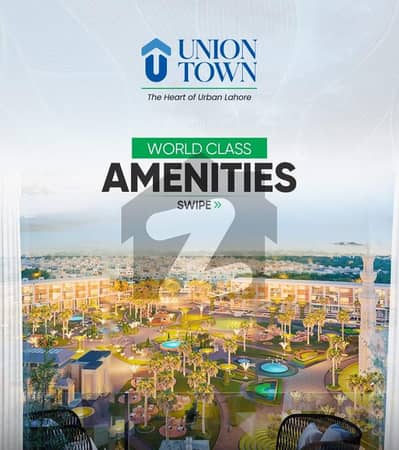3 Marla Residential Plot On Installment, Union Town, Abdul Sattar Edhi Road, Lahore