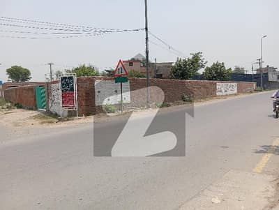60 Marla 3 Side Corner Commercial Plot Facing Ring Road With 169 Feet Front, Adjacent To Airport Road For Sale In 50 Lac Per Marla