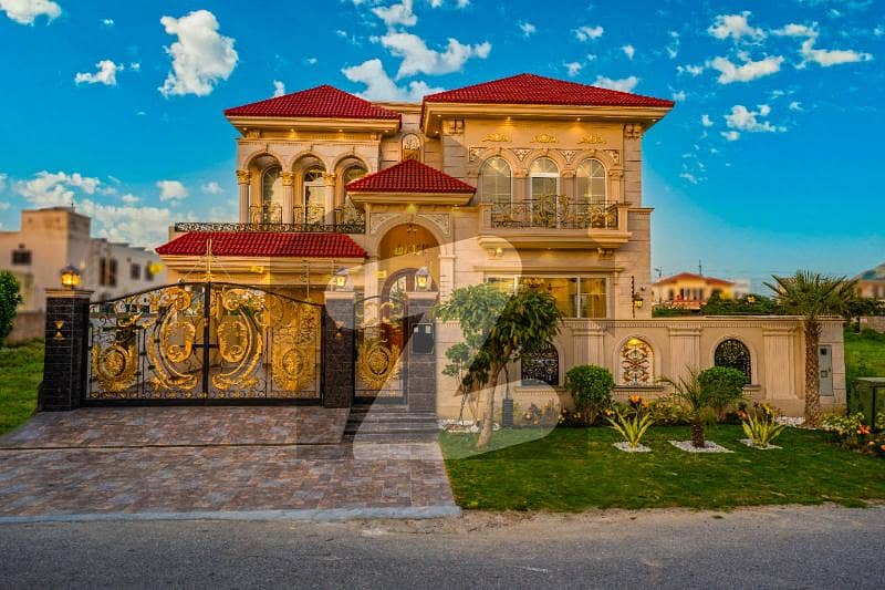 10 Marla Double Height Lobby Spanish Luxury Bungalow Available For Sale Near MacDonald & Raya Fair Ways