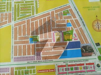 Main Boulevard 200 Feet Road 1 Kanal Plot For Sale