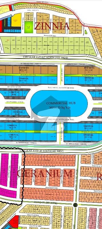 Taj Residencia zinnia Block 2 kanal Plot on Easy Instalments plan