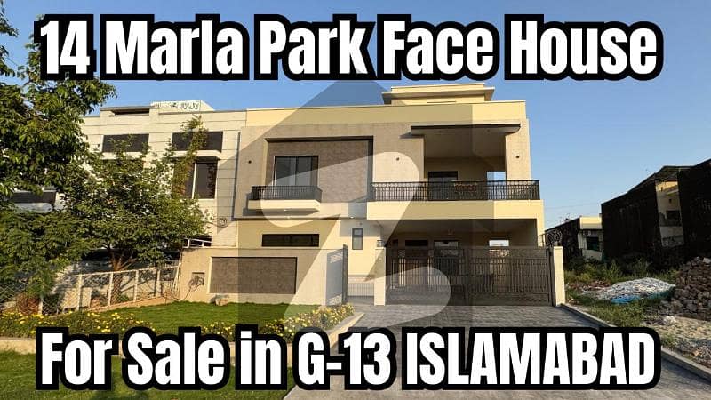 14 Marla Park Face New House For Sale G-13/4 Islamabad 14 Marla Park Face New House For Sale G-13/4 Islamabad