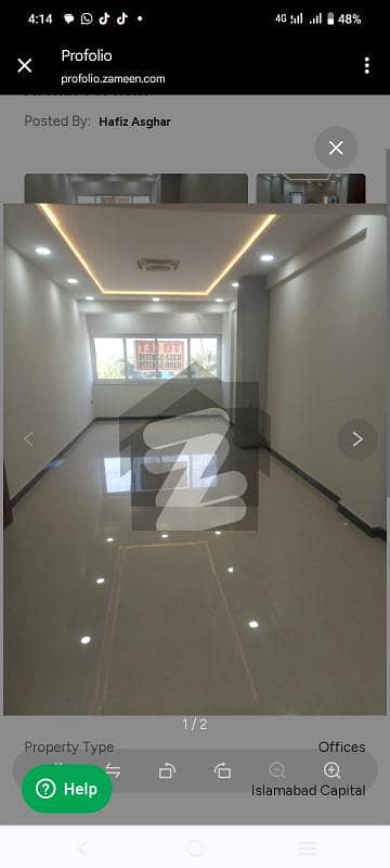 Blue Area 400 Square Feet Office For Rent Blue Area 400 Square Feet Office For Rent