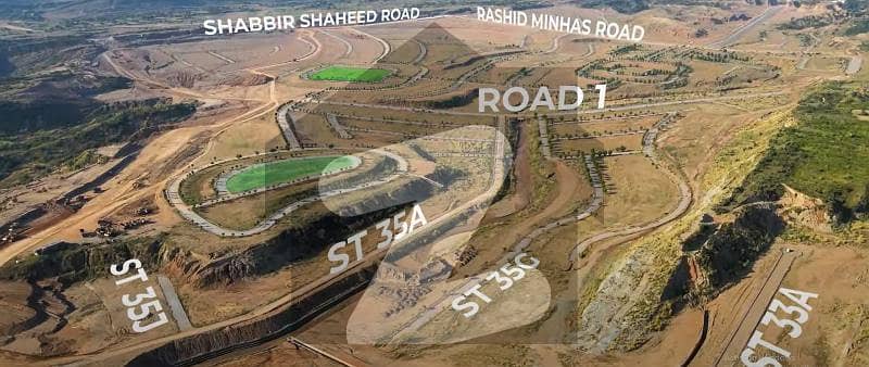 01 Kanal Corner Plot No 00 St 45 For Sale On (Urgent Basis) On (Investor Rate) Nearby Masjid & Family Park In Sector B-3 DHA 06 Islamabad