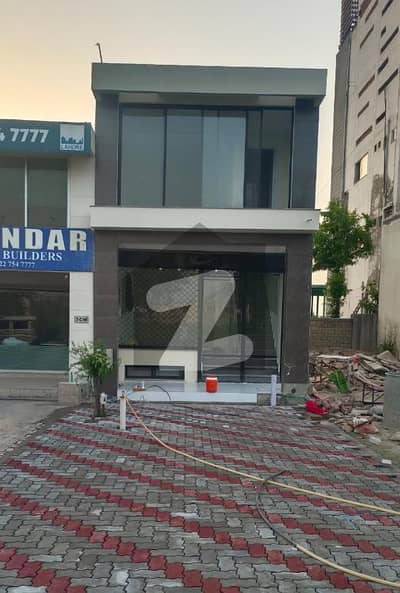 Brand New DHA Phase 8 W- Block 2 Marla Sector Shop Facing Park Monthly Rent Income 110,000/-