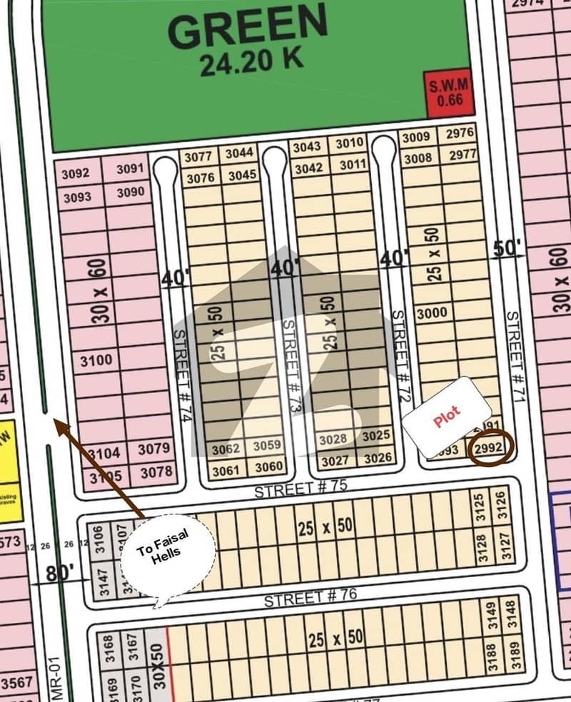 50ft Proper Corner Plot For Sale 50ft Proper Corner Plot For Sale