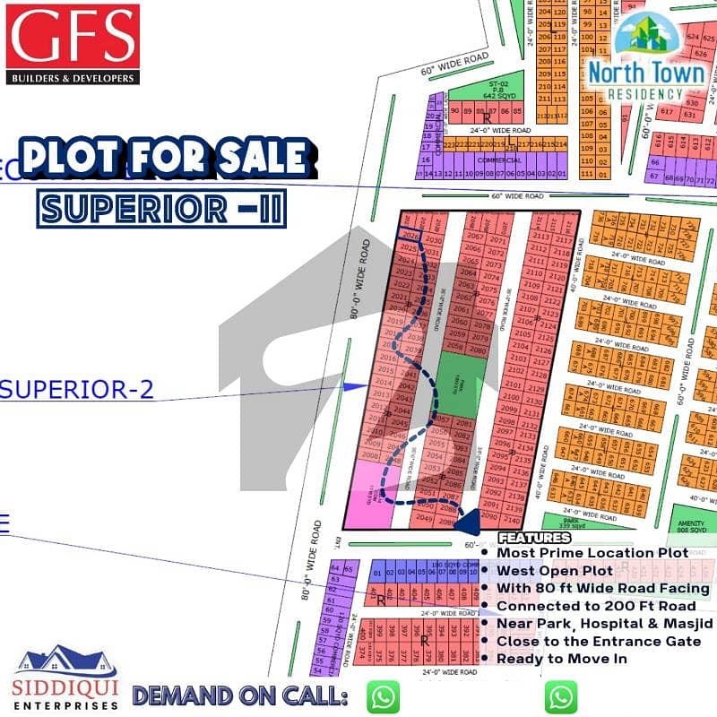 R-2026, 120 Sq Yard, Superior Block R-2026, 120 Sq Yard, Superior Block