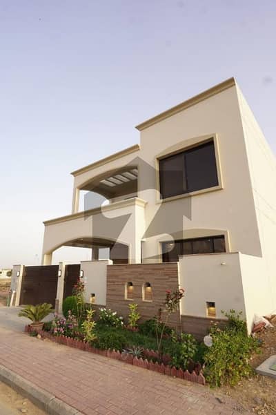 Brand New 272 Square Yard 5 Bedrooms Luxury Villa Is Available FOR RENT 6 Km From Entrance Of BTK. 5 Bed DD Lounge 2 Kitchens