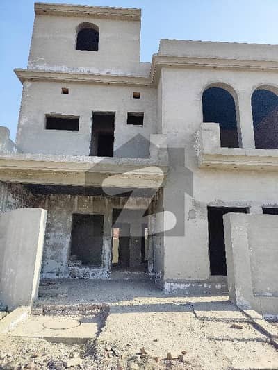 7 Marla Corner Grey Structure For Sale New Lahore City