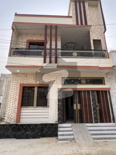 Brand New 120 Sq Yard Double-Storey House for Sale Block 1, Saadi Garden, Scheme 33, Karachi