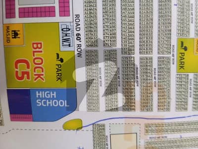 5 Marla Plot Available For Sale In C5 DHA Gujranwala