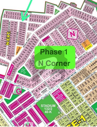 Phase 1 N Block 25Marla Corner Plot For Sale