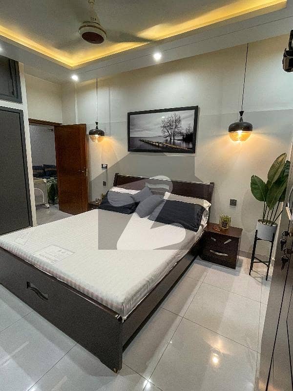 Newly Renovated Apartment For Sale In KDA Palace View Gulistan E Jauhar Block 10