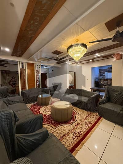 Double Gated Double Story Bunglow For Sale Qasim Town Qasimabad
