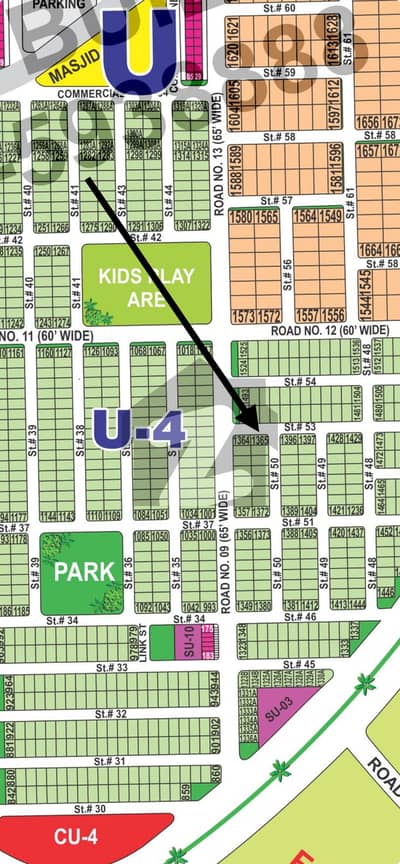 Stunning Residential Plot Is Available For Sale In DHA Phase 1 - Sector U
