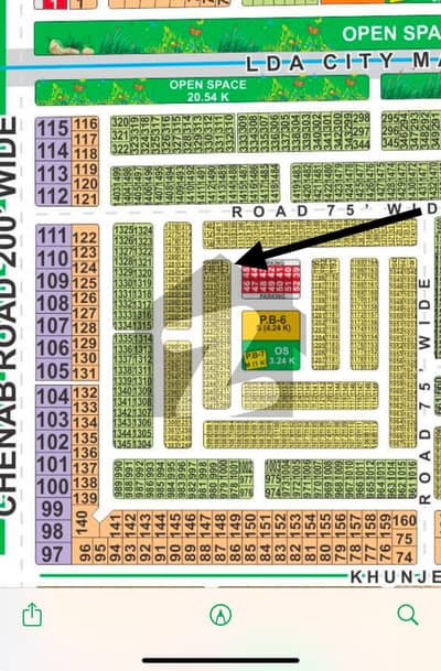 5 Marla C Block Corner Plot For Sale