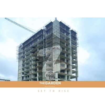 Two Bed Apartment facing park flat available for sale In Garden Residence Islamabad