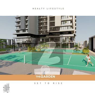 One Bed Apartment Park Facing Flat for sale in Garden Residence Islamabad One Bed Apartment Park Facing Flat for sale in Garden Residence Islamabad