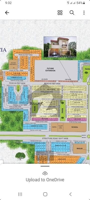 Facing park plot for sale Facing park plot for sale