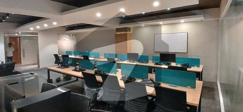 FURNISHED OFFICE 2000 SQUARE FEETS 60 WORK STATION FURNISHED OFFICE 2000 SQUARE FEETS 60 WORK STATION