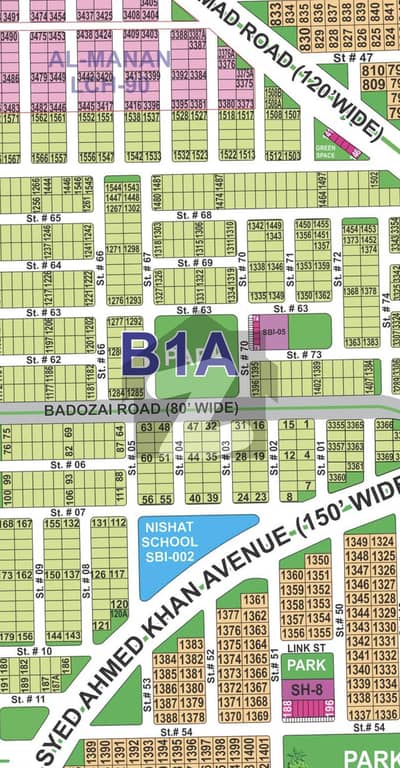 10 MARLA B1-A POSSESSION PLOT FOR SALE