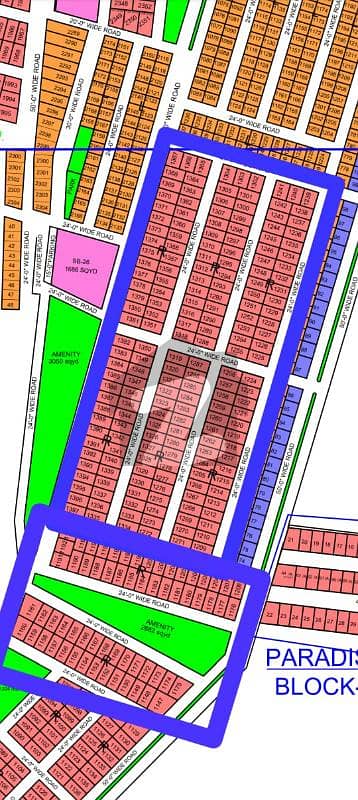 R-1, 120 Sq Yard - Gold Block R-1, 120 Sq Yard - Gold Block