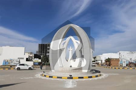 8 MARLA Short Corner Stadium Fac Plot Available For Sale In Faisal Town