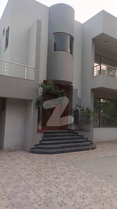 2 Kanal Designer Triple Storey House With Basement And Swimming Pool On Main Boulevard Canal View Society