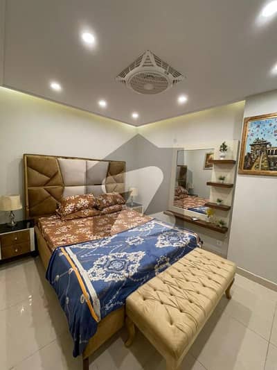 Fully Furnished 1-Bed Apartment For Sale Pearl One Tower, Iqbal Block, Bahria Town Lahore Ready To Move In!