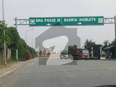 South Face Highted Extra Land 10 Marla Plot Available For Sale DHA Phase 3 Islamabad.