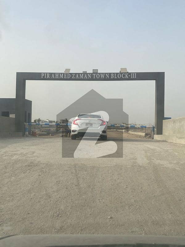 Plot For SALE- Pir Ahmed Zaman Town Block 3