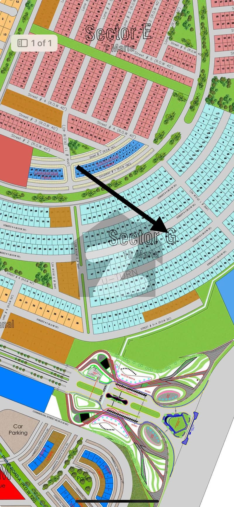 Capital smart city 10 Marla Overseas Prime Capital smart city 10 Marla Overseas Prime