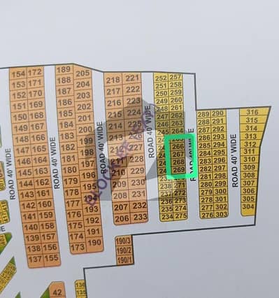 5 Marla Plot Available For Sale In Block EE ext Citi Housing Gujranwala