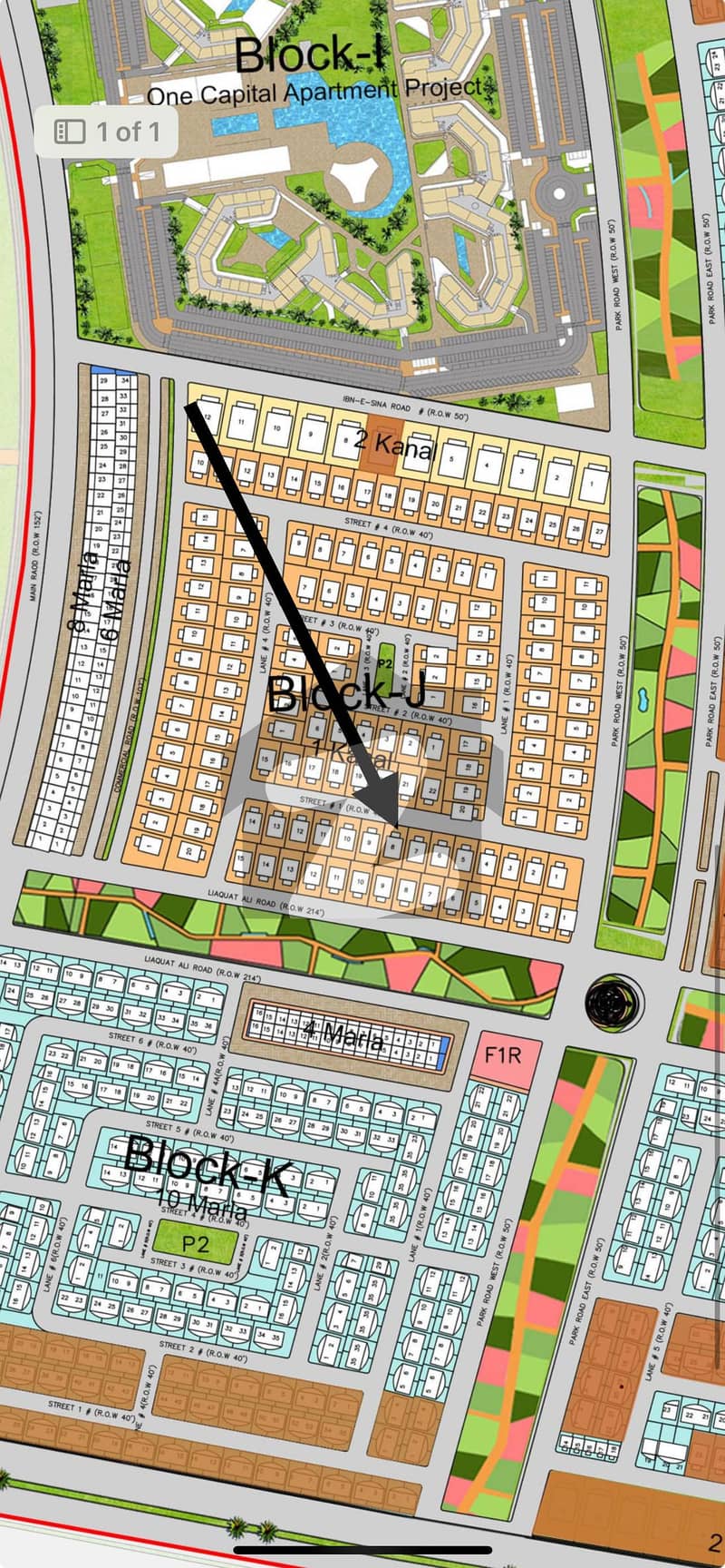 Capital smart city 1 kanal Overseas east Capital smart city 1 kanal Overseas east
