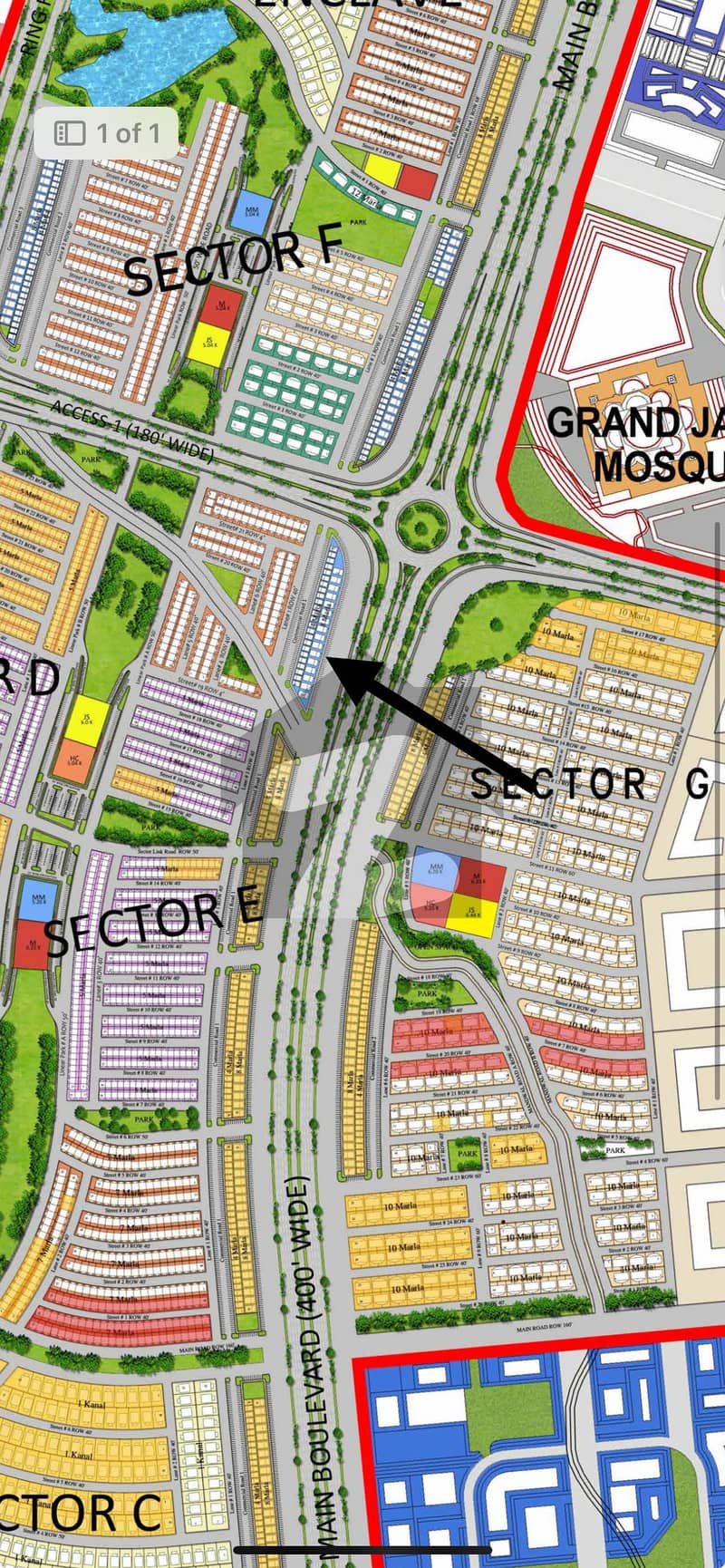 Capital Smart City 8 Marla Commercial 400 Ft Road Capital Smart City 8 Marla Commercial 400 Ft Road