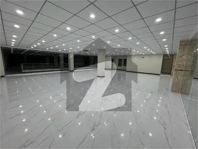 IN G-13 GROUND FLOOR AND LG FLOOR AVAILABLE EACH FLOOR IS 3300 SQR FT WITH 2WASHROOMS AND ONE KITCHEN