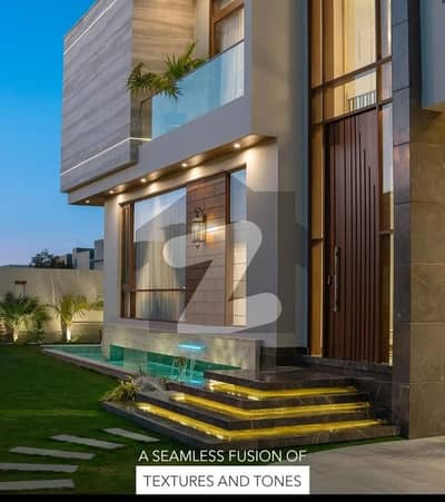 1000 Yards West Open Luxury Bungalow For Sale with Pool, Basement & Lawn DHA Karachi