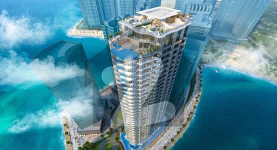Experience Luxury Living by the Sea: Stunning 2 Bed City Facing Apartment in H&S Residence at HMR Waterfront Design by Famous Number One Architect Nikken Sekkei