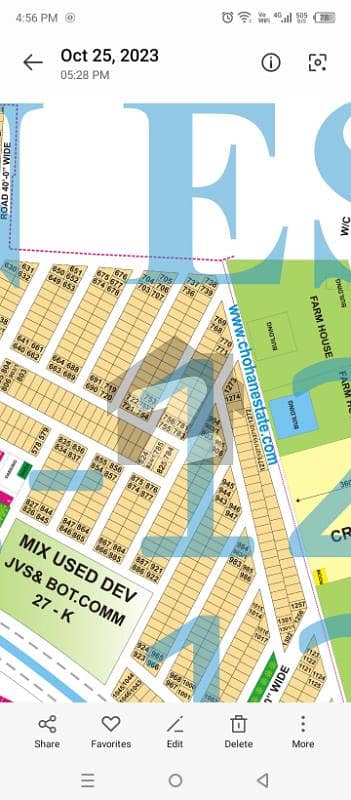 DHA 9 TOWN B Block 5 Marla Plot For Sale NO 742 Plot Bast Investment
