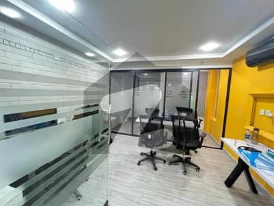 Fully Furnished 1st Floor 3000 Square Feet Office For Rent In Blue Area