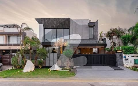 1 Kanal Top Quality Build Luxurious Beautiful Ultra Modern Design Villa Full Furnished With Basement For Sale in DHA Lahore Phase 7 Prime Location