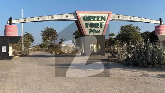 10 Marla Plot Green Fort Plus Society