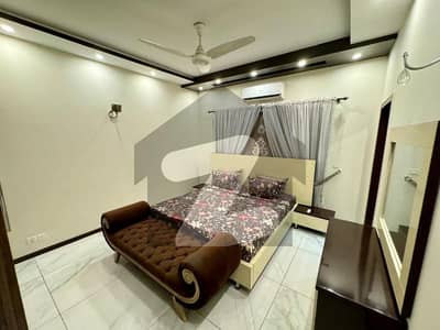 1 Kanal Elegant And Fully Maintained Super Hot Located Bungalow Is Available For Rent In The Best Block Of DHA Phase 5 Lahore.